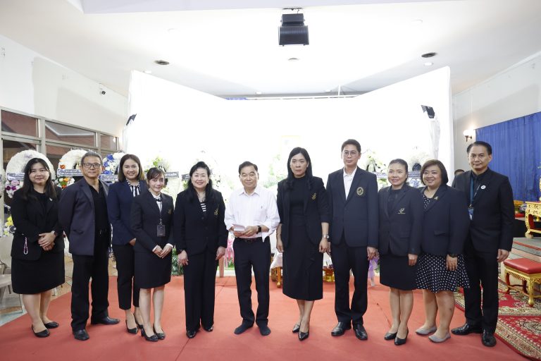 ร่วมแสดงความเสียใจ และร่วมงานสวดพระอภิธรรม คุณแม่ชุลี เฉลยทรัพย์