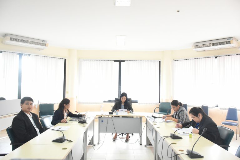 ประชุมการจำหน่ายพัสดุ ด้วยวิธีเฉพาะเจาะจง