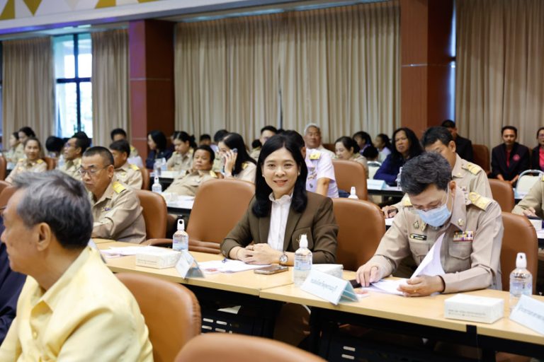 วิทยาเขตสุพรรณบุรี ร่วมประชุมคณะกรรมการจังหวัดและหัวหน้าส่วนราชการ จังหวัดสุพรรณบุรี ครั้งที่ 9/2568