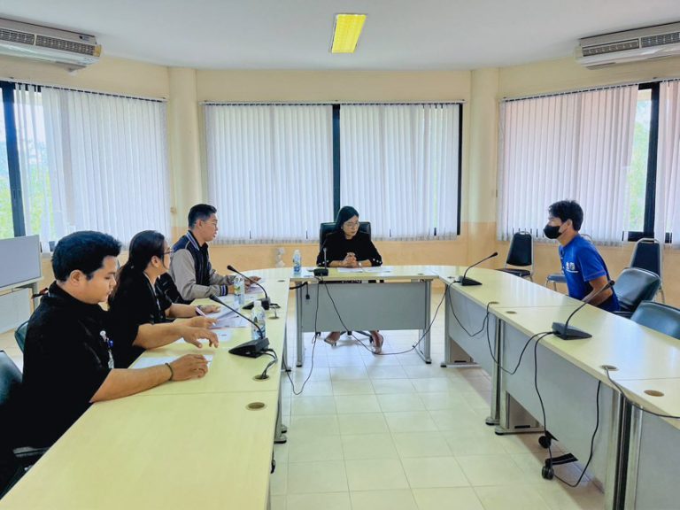 สำนักงานวิทยาเขตสุพรรณบุรี มหาวิทยาลัยสวนดุสิต จัดการสัมภาษณ์บุคคลเพื่อรับเข้าทำงาน สังกัดกองอาคารและสิ่งแวดล้อม