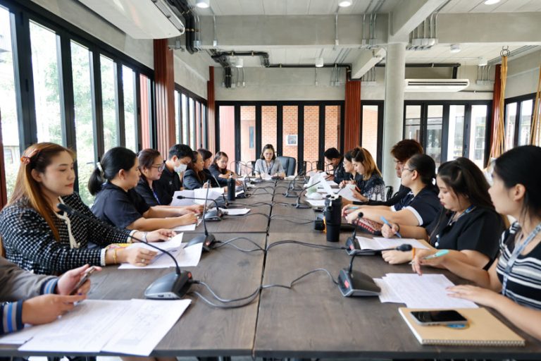 กองบริการนักศึกษา มหาวิทยาลัยสวนดุสิต จัดประชุมการเตรียมความพร้อมการจัดโครงการ Open House Suan Dusit Suphanburi Campus 2026-2027