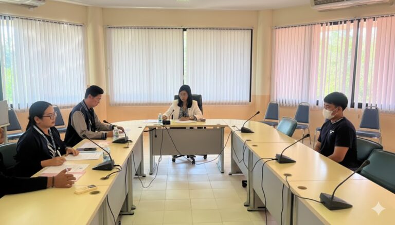 สำนักงานวิทยาเขตสุพรรณบุรี มหาวิทยาลัยสวนดุสิต จัดสัมภาษณ์บุคคล เพื่อปฏิบัติงานกองอาคารและสิ่งแวดล้อม