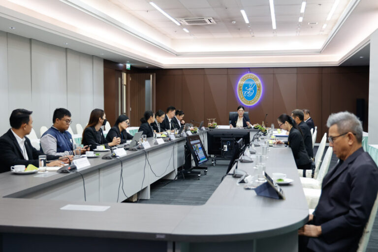 กองกลาง สำนักงานวิทยาเขตสุพรรณบุรี จัดประชุมคณะกรรมการประจำวิทยาเขตสุพรรณบุรี ครั้งที่ 6/2568