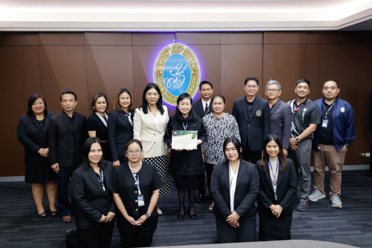 มหาวิทยาลัยสวนดุสิต วิทยาเขตสุพรรณบุรี รับรางวัล “สถานศึกษาปลอดภัย ดีเด่น ประจำปี พ.ศ.2568 ปีที่ 6” ติดต่อกัน