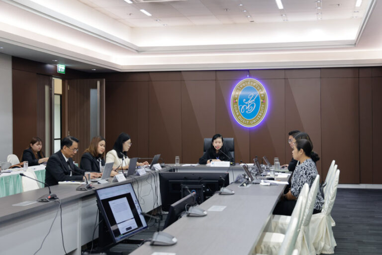 กองกลาง สำนักงานวิทยาเขตสุพรรณบุรี จัดประชุมผู้อำนวยการกอง สำนักงานวิทยาเขตสุพรรณบุรี ครั้งที่ 15 (151)/2568