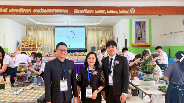 สาขาวิชาคหกรรมศาสตร์ ร่วมเป็นคณะกรรมการตัดสินการแข่งขันทักษะวิชาชีพ ระดับ ปวช. ปวส. ระดับภาคกลาง