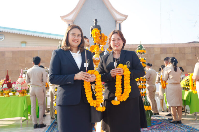 วิทยาเขตสุพรรณบุรี ร่วมพิธีบวงสรวงถวายราชสักการะ สมเด็จพระนเรศวรมหาราช ประจำปี 2569