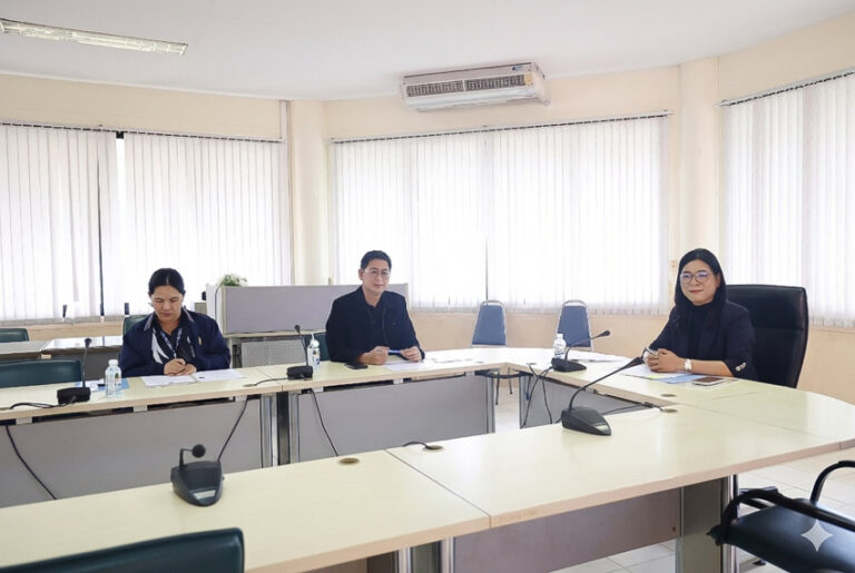 สำนักงานวิทยาเขตสุพรรณบุรี สัมภาษณ์บุคคลเพื่อรับเข้าทำงาน สังกัดกองอาคารและสิ่งแวดล้อม