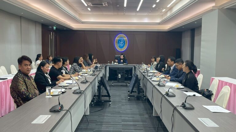 ประชุมการเตรียมการจัดโครงการอบรมพัฒนาศักภาพคนพิการ การฝึกอบรมการประกอบอาหารไทย (คาว-หวาน) เพื่อประกอบอาชีพ