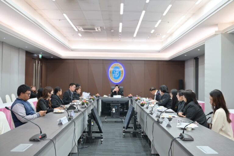 ประชุมคณะกรรมการประจำวิทยาเขตสุพรรณบุรี ครั้งที่ 1/2569