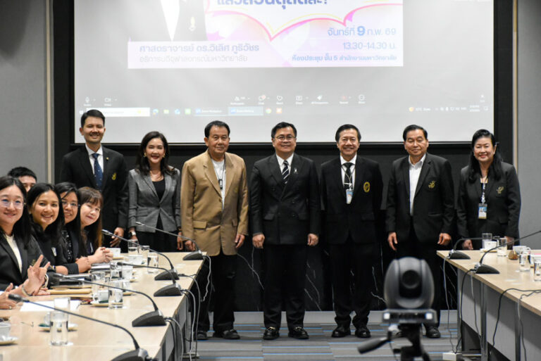 วิทยาเขตสุพรรณบุรี ร่วมกิจกรรม “จิบกาแฟ…แล มหาวิทยาลัย” ครั้งพิเศษโดย ศาสตราจารย์ ดร.วิเลิศ ภูริวัชร อธิการบดีจุฬาลงกรณ์มหาวิทยาลัย