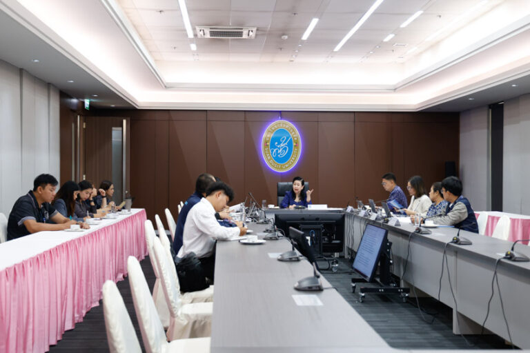 กองกลาง สำนักงานวิทยาเขตสุพรรณบุรี จัดการประชุมผู้อำนวยการกอง สำนักงานวิทยาเขตสุพรรณบุรี ครั้งที่ 3(154)/2569