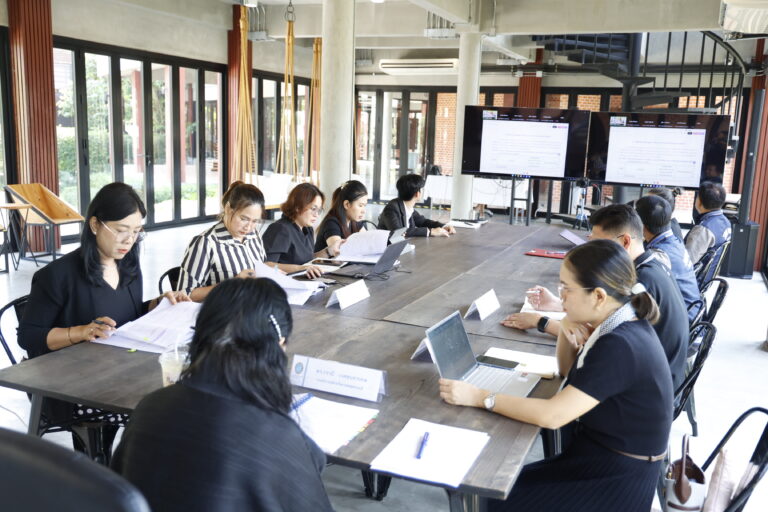 การประชุมงานประกันคุณภาพ วิทยาเขตสุพรรณบุรี ประจำปีการศึกษา 2568 ครั้งที่1/2569