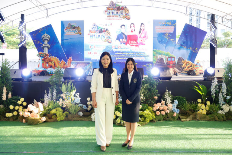 วิทยาเขตสุพรรณบุรี ร่วมพิธีเปิดกิจกรรมการจัดงาน “สามบุรี Soft Power Fair”