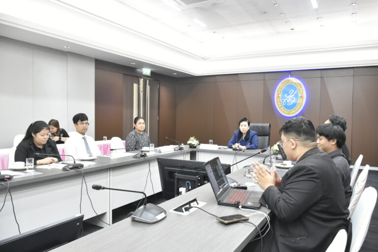 โครงการพิเศษ สำนักงานวิทยาเขตสุพรรณบุรี จัดการประชุมการติดตามการจัดทำระบบบริหารจัดการหอพัก ร่วมกับ บริษัท ทีจี เทคโนโลยี จำกัด