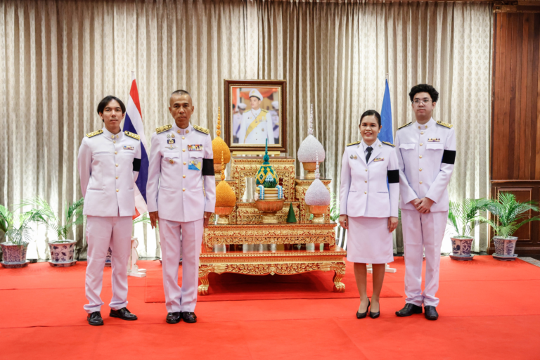 วิทยาเขตสุพรรณบุรี เข้าร่วมพิธีพุทธมนต์และทำบุญตักบาตรเฉลิมพระเกียรติ สมเด็จพระเจ้าลูกยาเธอ เจ้าฟ้าทีปังกรรัศมีโชติ มหาวชิโรตตมางกูร สิริวิบูลยราชกุมาร เนื่องในวันคล้ายวันประสูติ 29 เมษายน 2569