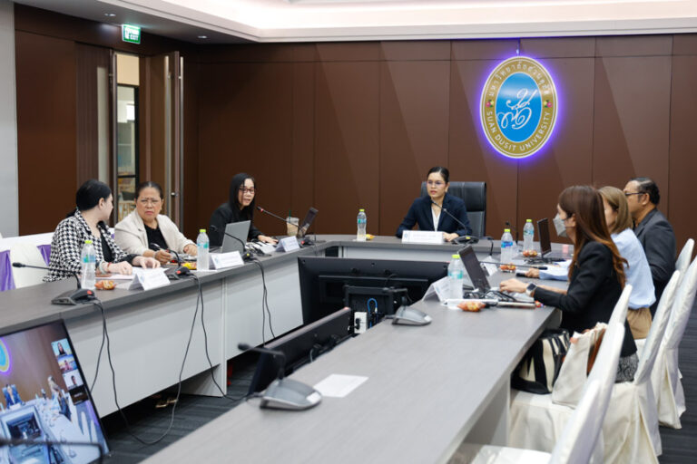 สาขาวิชาการศึกษาปฐมวัย มหาวิทยาลัยสวนดุสิต วิทยาเขตสุพรรณบุรี จัดการประเมินประกันคุณภาพภายใน