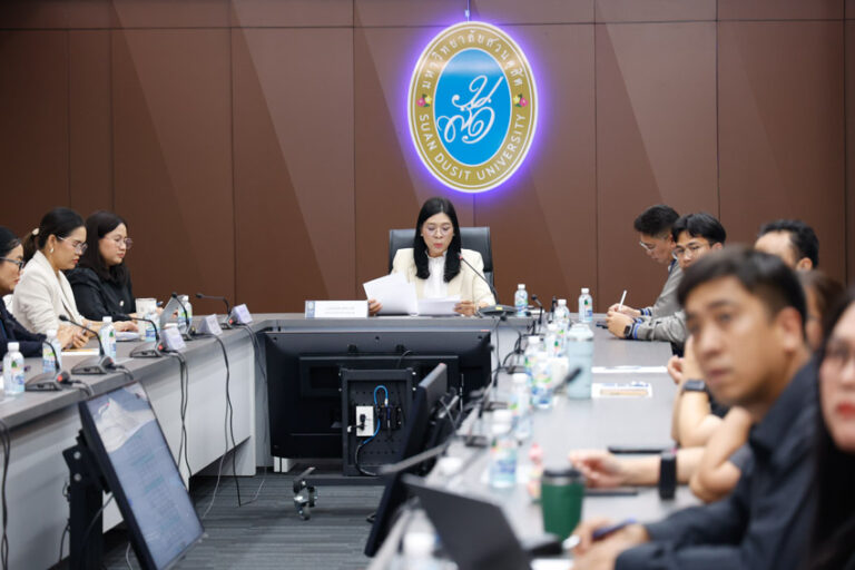 วิทยาเขตสุพรรณบุรี จัดประชุมคณะกรรมการความปลอดภัย อาชีวอนามัย และสภาพแวดล้อมในการทำงาน (คปอ.) และคณะกรรมการจัดการพลังงาน ประจำวิทยาเขตสุพรรณบุรี และคณะกรรมการขับเคลื่อนเป้าหมายการพัฒนาที่ยั่งยืน (SDGs) ครั้งที่ 5/2569