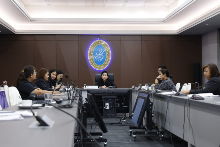 วิทยาเขตสุพรรณบุรี จัดการประชุมบุคลากรสายสนับสนุน ประเภทพนักงานมหาวิทยาลัย กลุ่มที่ 2