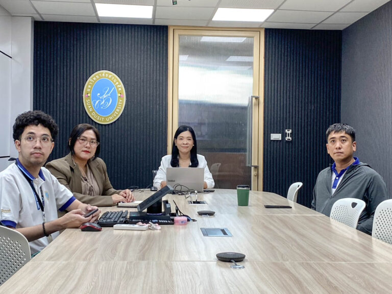 วิทยาเขตสุพรรณบุรี เข้าร่วมประชุมคณะทำงานขับเคลื่อนเป้าหมายการพัฒนาที่ยั่งยืน (SDGs) มหาวิทยาลัยสวนดุสิต โดยมีวาระเรื่อง รายงานผลการจัดอันดับมหาวิทยาลัยโลก Times Higher Education (THE) Sustainability Impact Ratings 2026 ของมหาวิทยาลัยสวนดุสิต
