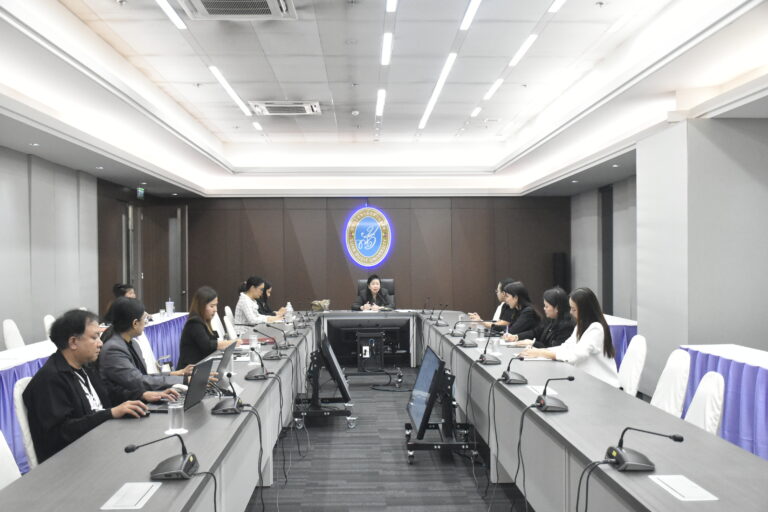มหาวิทยาลัยสวนดุสิต วิทยาเขตสุพรรณบุรี จัดการประชุมรายงานความก้าวหน้า ของโครงการยกระดับบทบาท เเละขับเคลื่อนวิทยาเขตสุพรรณบุรีเเละศูนย์การศึกษา สู่การบูรณาการคุณภาพข้ามศาสตร์ ภายใต้โครงการ SDU SUPHANBURI WELLFOOD VALLEY ECOSYSTEM