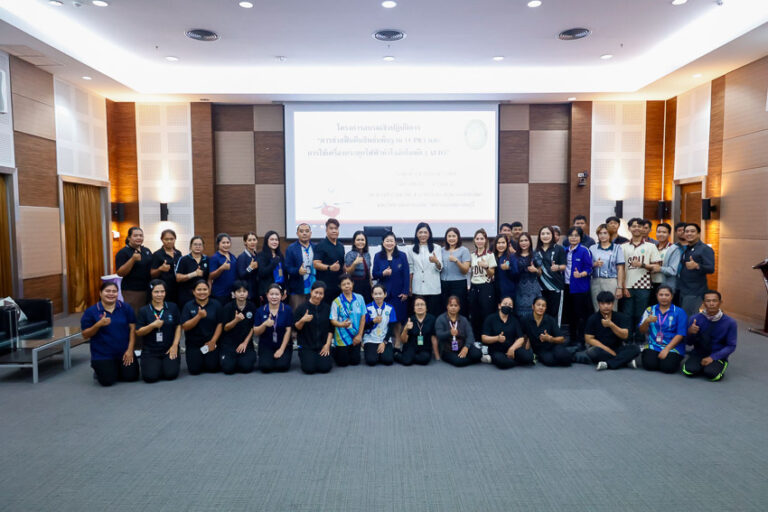 คณะกรรมการ (คปอ.) มหาวิทยาลัยสวนดุสิต วิทยาเขตสุพรรณบุรี จัดอบรมเชิงปฏิบัติการ “การปฐมพยาบาลเบื้องต้น และการช่วยฟื้นคืนชีพขั้นพื้นฐาน (CPR)”