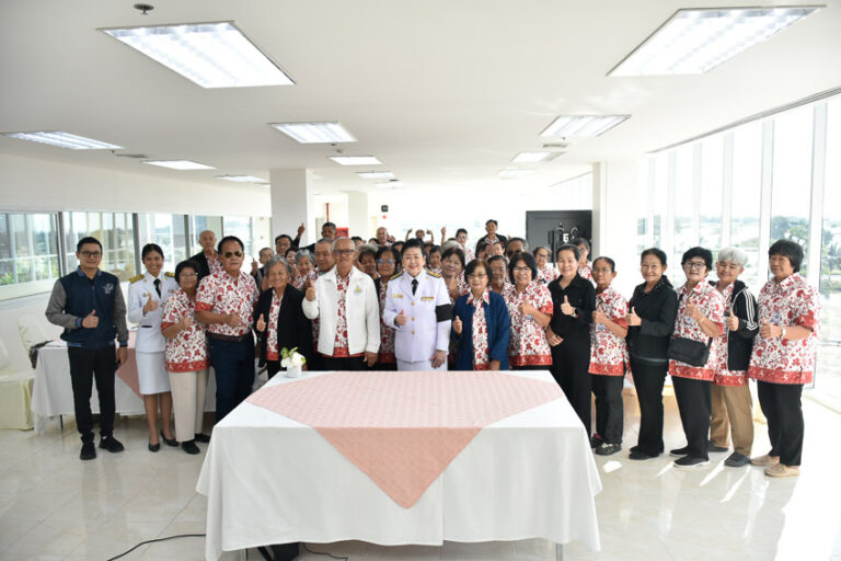 วิทยาเขตสุพรรณบุรี จัดกิจกรรม โครงการ “เรียนรู้ข้ามวัย สร้างสุขภาวะชุมชน” ให้แก่ชมรมผู้สูงอายุ ตำบลวังน้ำเย็น