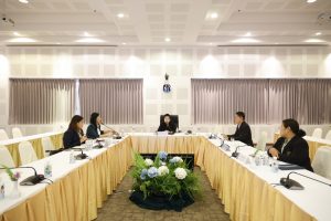 กองกลาง สำนักงานวิทยาเขตสุพรรณบุรี มหาวิทยาลัยสวนดุสิต จัดประชุมผู้อำนวยการกอง สำนักงานวิทยาเขตสุพรรณบุรี (กรณีพิเศษ)