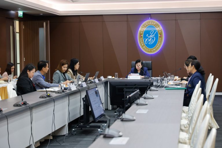 กองกลาง สำนักงานวิทยาเขตสุพรรณบุรี มหาวิทยาลัยสวนดุสิต จัดประชุมผู้อำนวยการกอง สำนักงานวิทยาเขตสุพรรณบุรี ครั้งที่ 9 (145)/2568